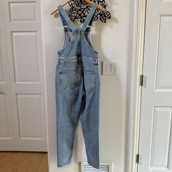 Free People Shelby Overalls in Blue 28 - Picture 6 of 14